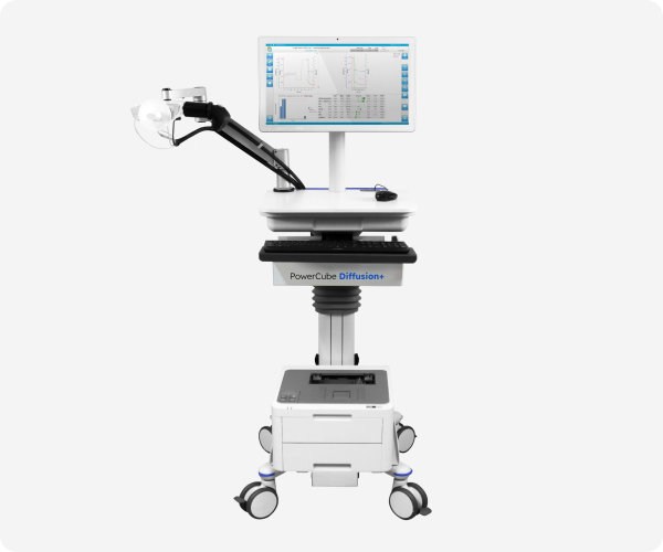 PowerCube Diffusion+: Supporting Clinical Gas-Transfer Assessment PowerCube Diffusion+: Supporting Clinical Gas-Transfer Assessment